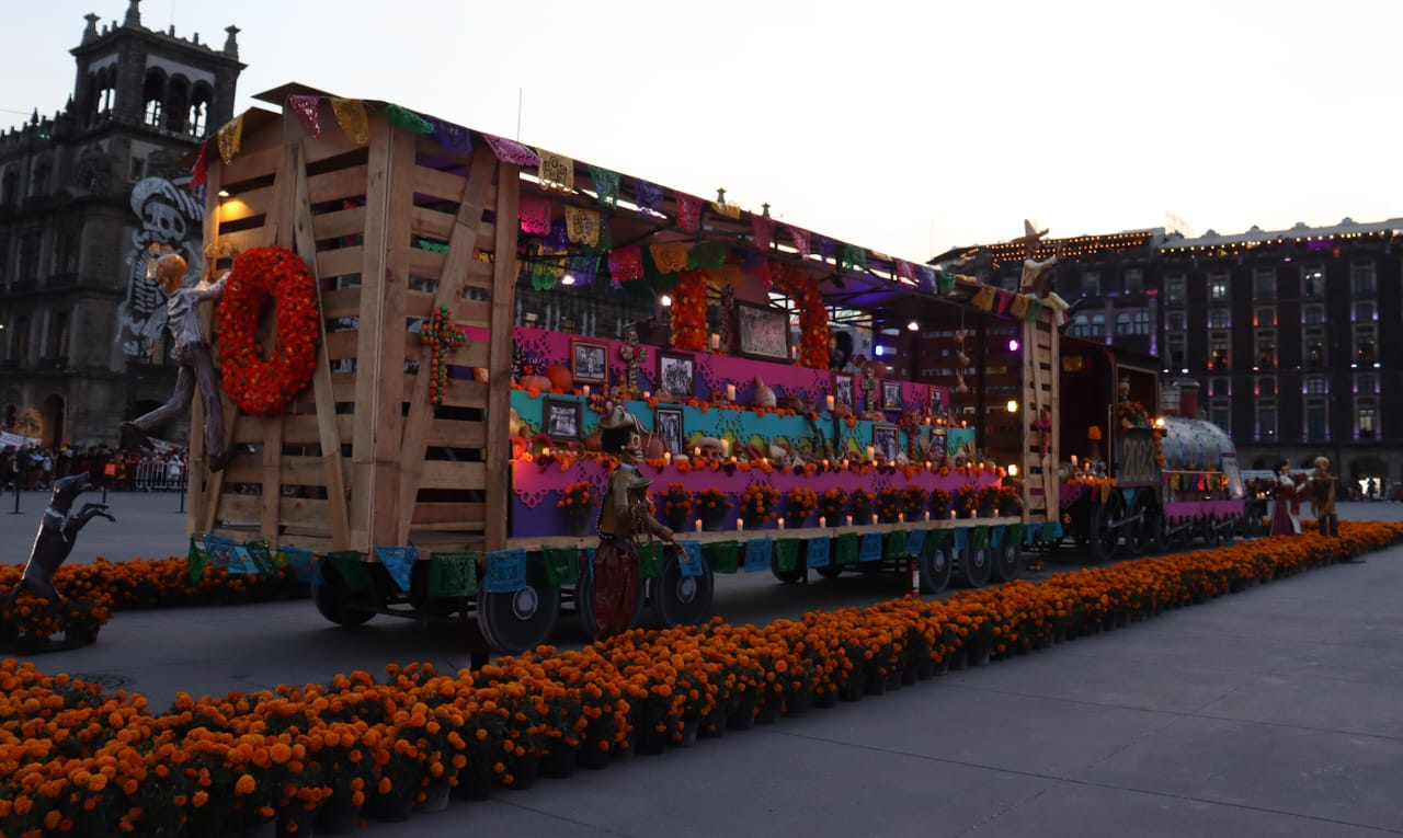 FOTOS – INAUGURACIÓN DE LA OFRENDA MONUMENTAL DE DÍA DE MUERTOS EN EL ZÓCALO 2023 (7).jpeg